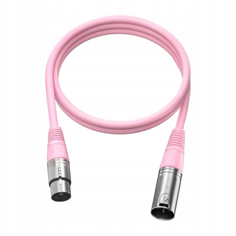 Kabel Fifine Xlr L9C 180cm (różowy) Fifine