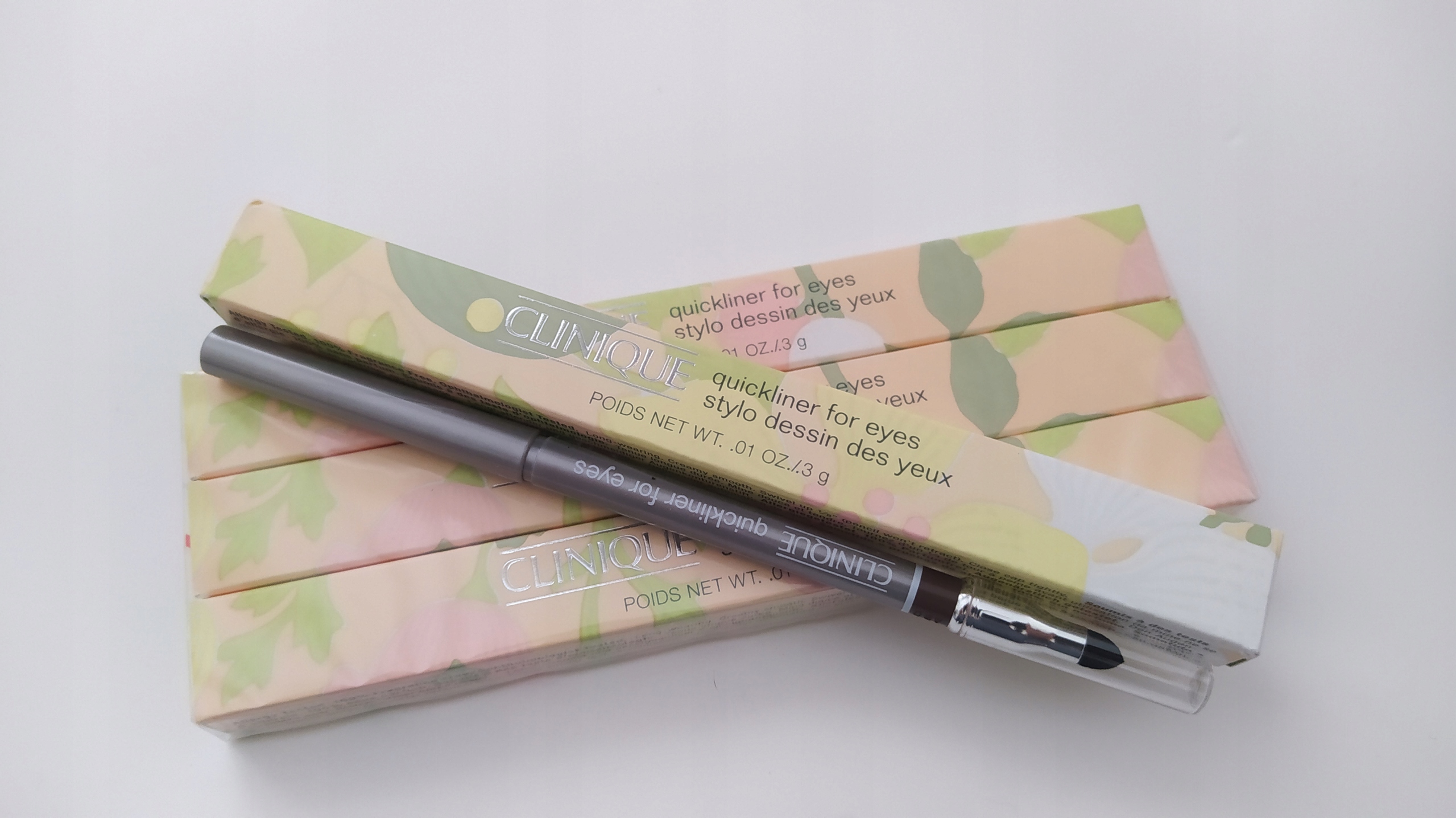 Clinique Quickliner For Eyes konturovací tužka na oči Smoky Brown 02 1.2 g