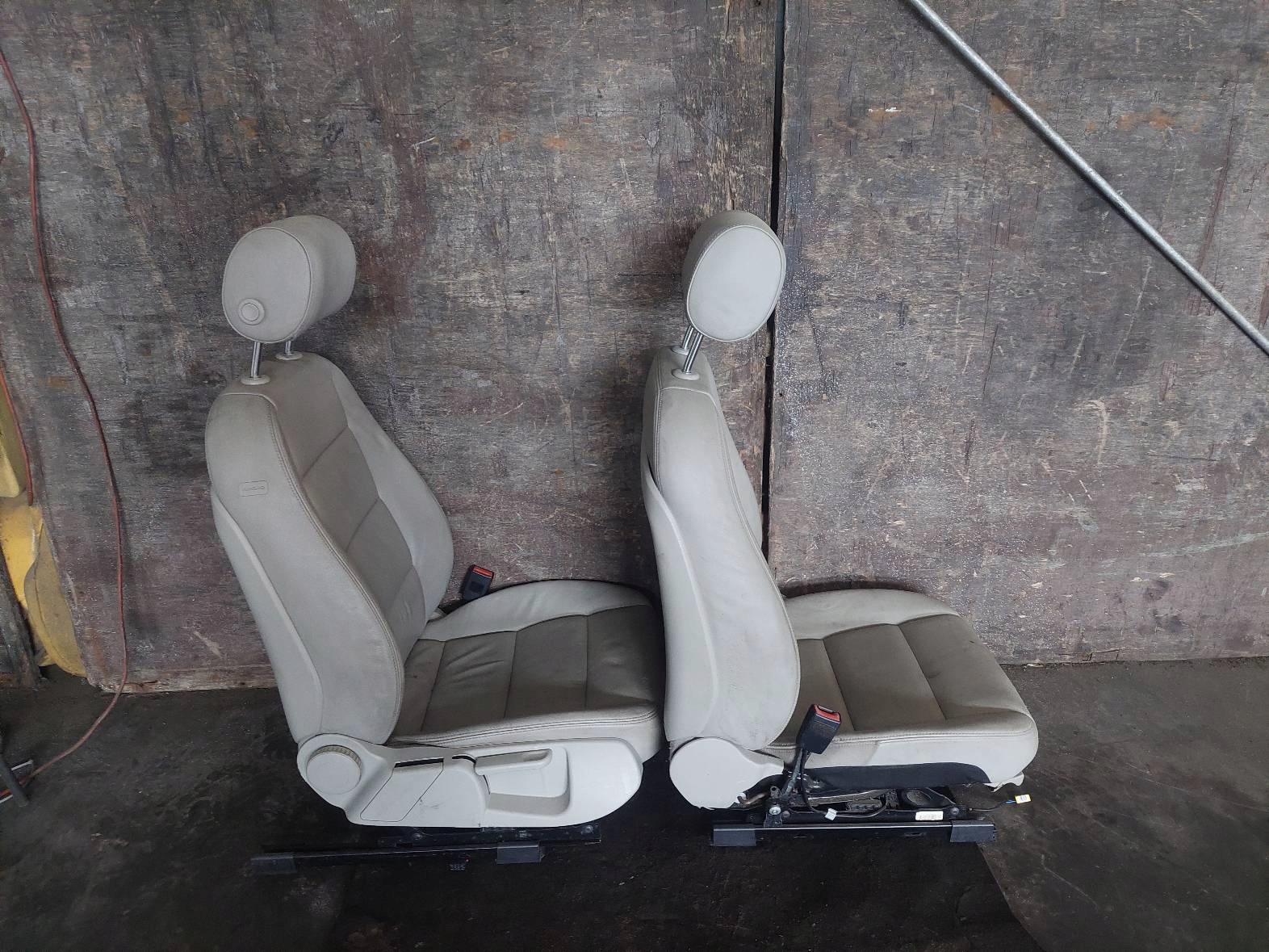 seats KOMPLET left right seat rear part + side AUDI A6 C6