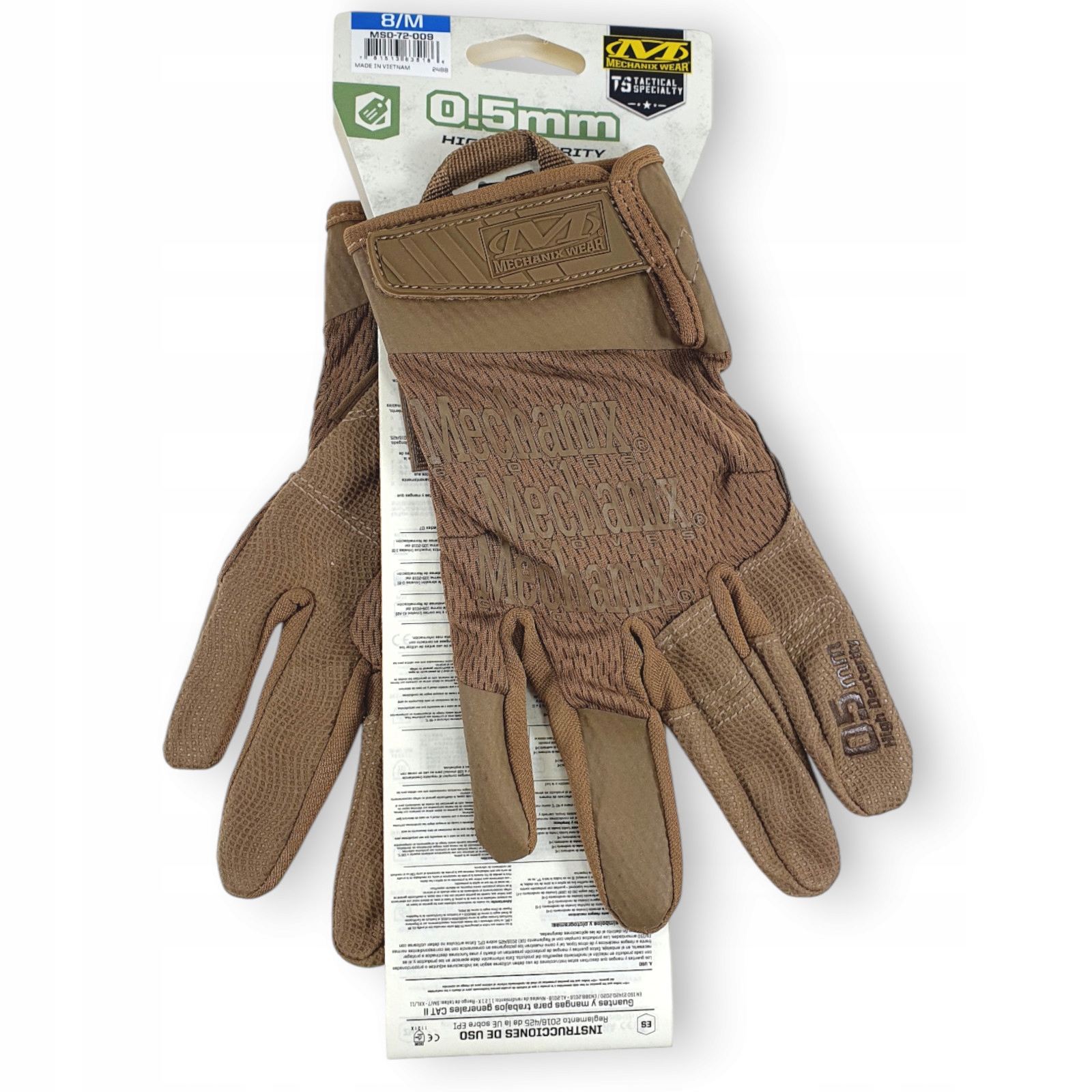 Taktické rukavice Střelecké Tenké Mechanix Spec 0.5 High-Dexterity 8 M