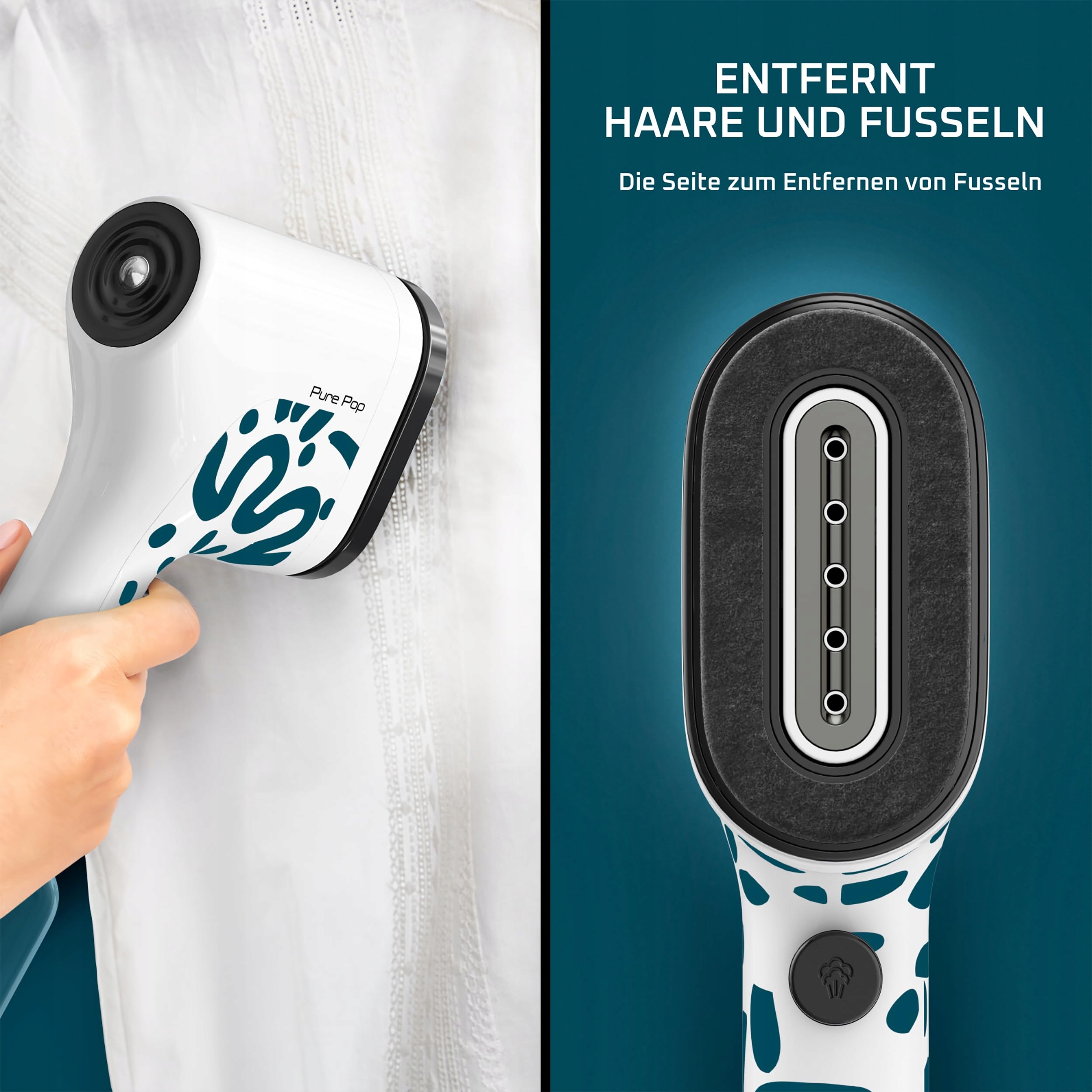 TEFAL Pure Pop Przenośna Parownica Do Ubrań 20g/min 15s Gotowość — miniatura 7