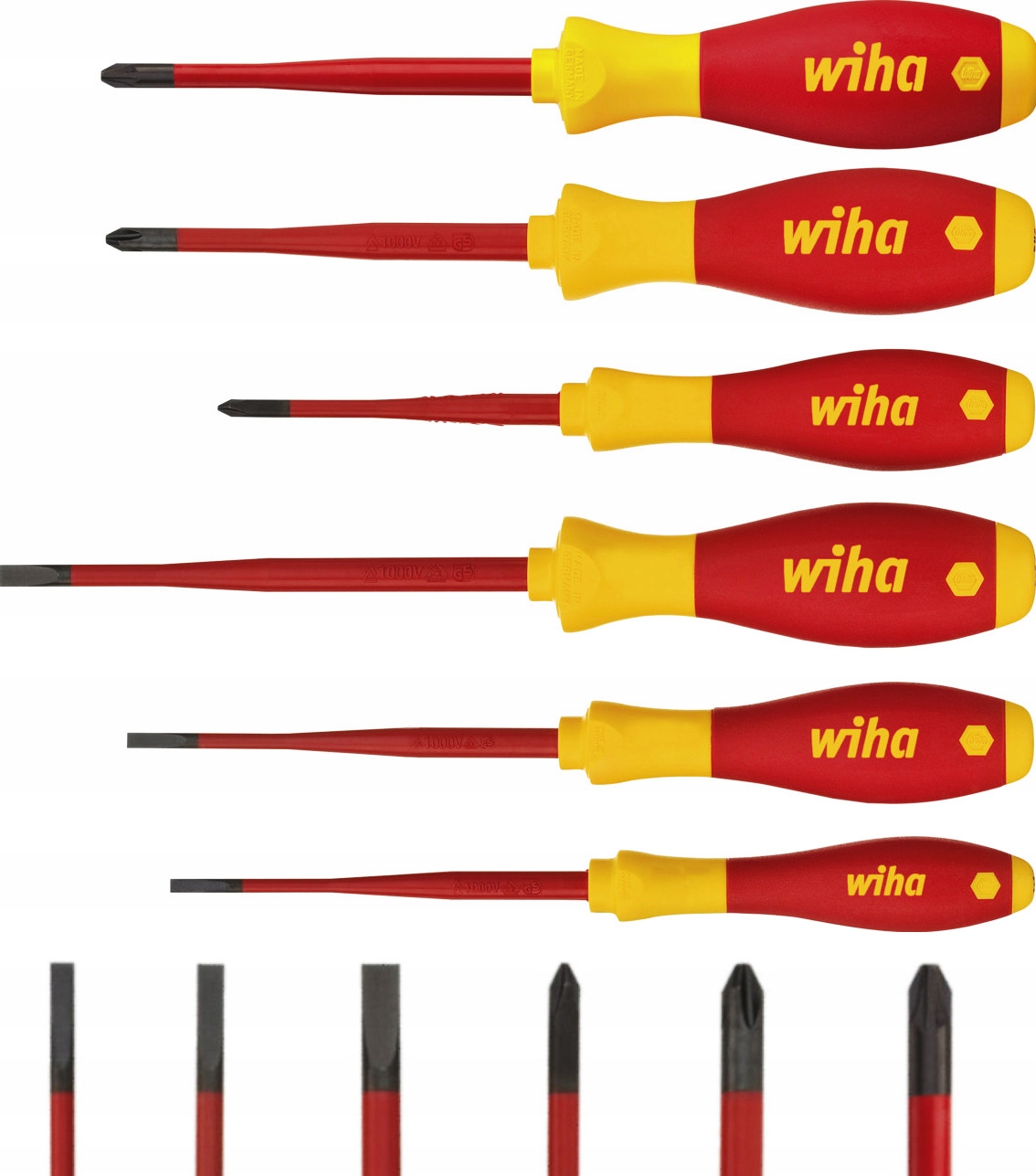 

Zestaw Wkrętaków Softfinish slimFix 6 szt. Wiha
