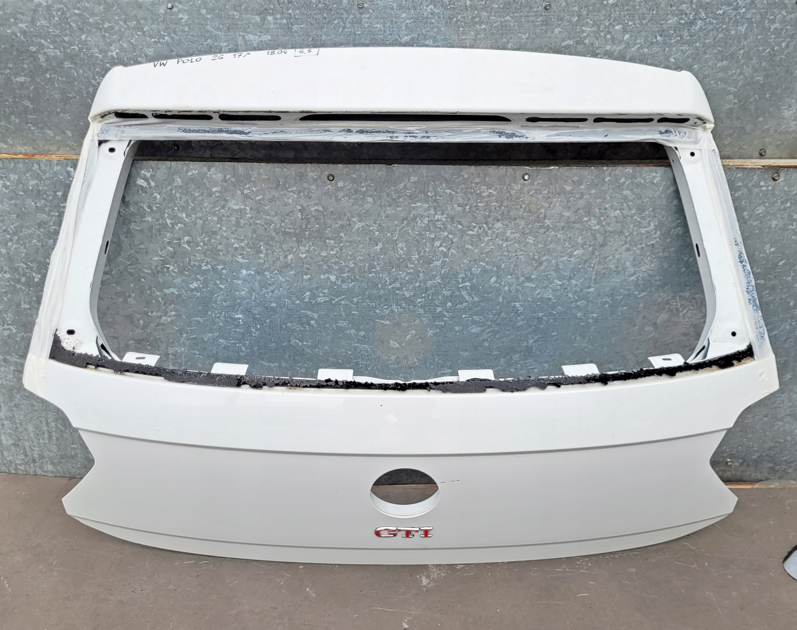 KLAPA BAGAŻNIKA VW VOLKSWAGEN POLO 2G PRZED LIFTEM 2017-21