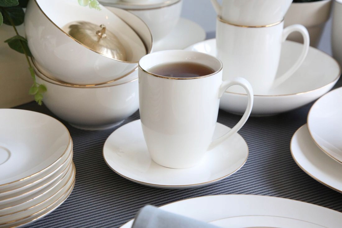 Kubki do kawy porcelanowe Altom Design Bella 320 ml zestaw 6 sztuk Marka Altom Design