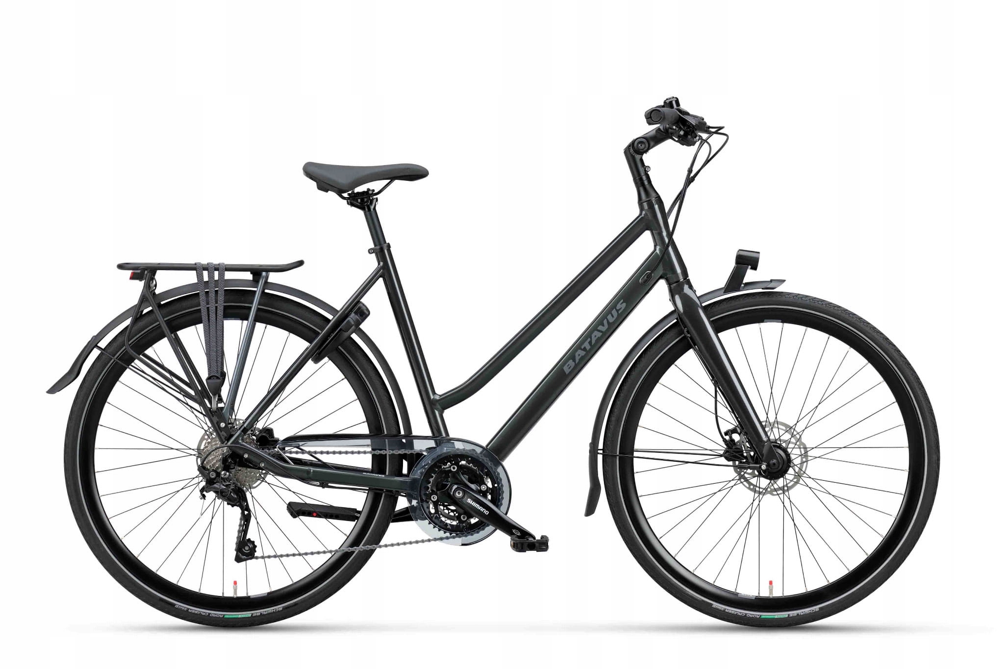 Rower Miejski Batavus Dinsdag Sport 30 Czarny D48