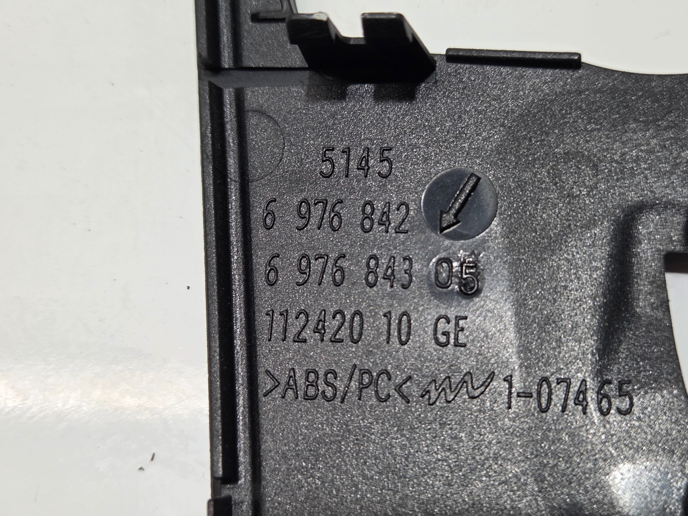couverture châssis PANELU BMW E87 6976842