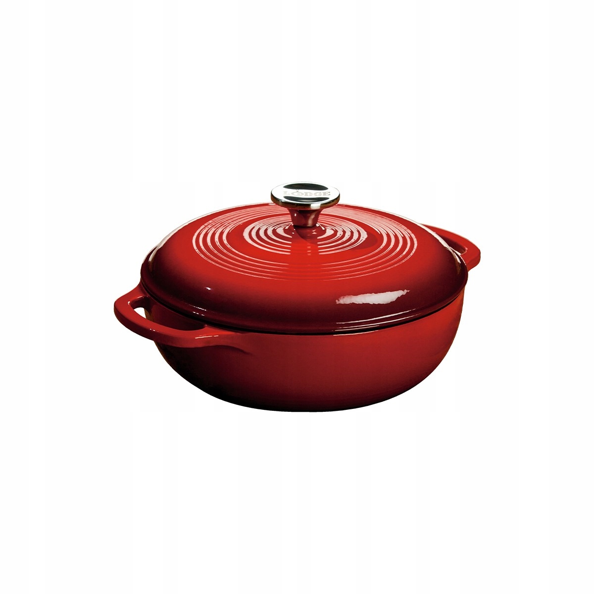 Lodge Smaltovaný liatinový Hrniec červený 2,8 l Lodge