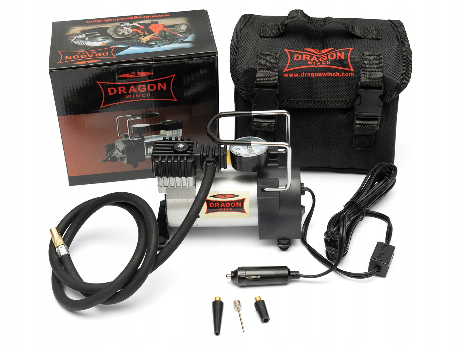 KOMPRESOR POWIETRZNY DRAGON WINCH 12V 9Bar 35l min