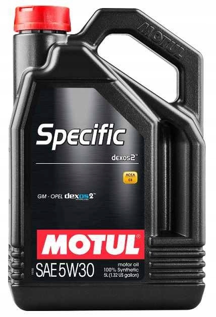 Motorový olej Motul Specific dexos2 5W30 5 litrov