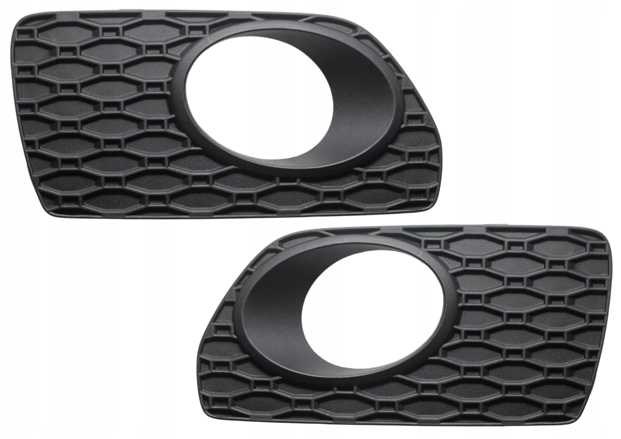 Volvo XC70 2007-ATRAPY Krytky Nárazníku S Otvorem Pro Halogen P+l Komplet