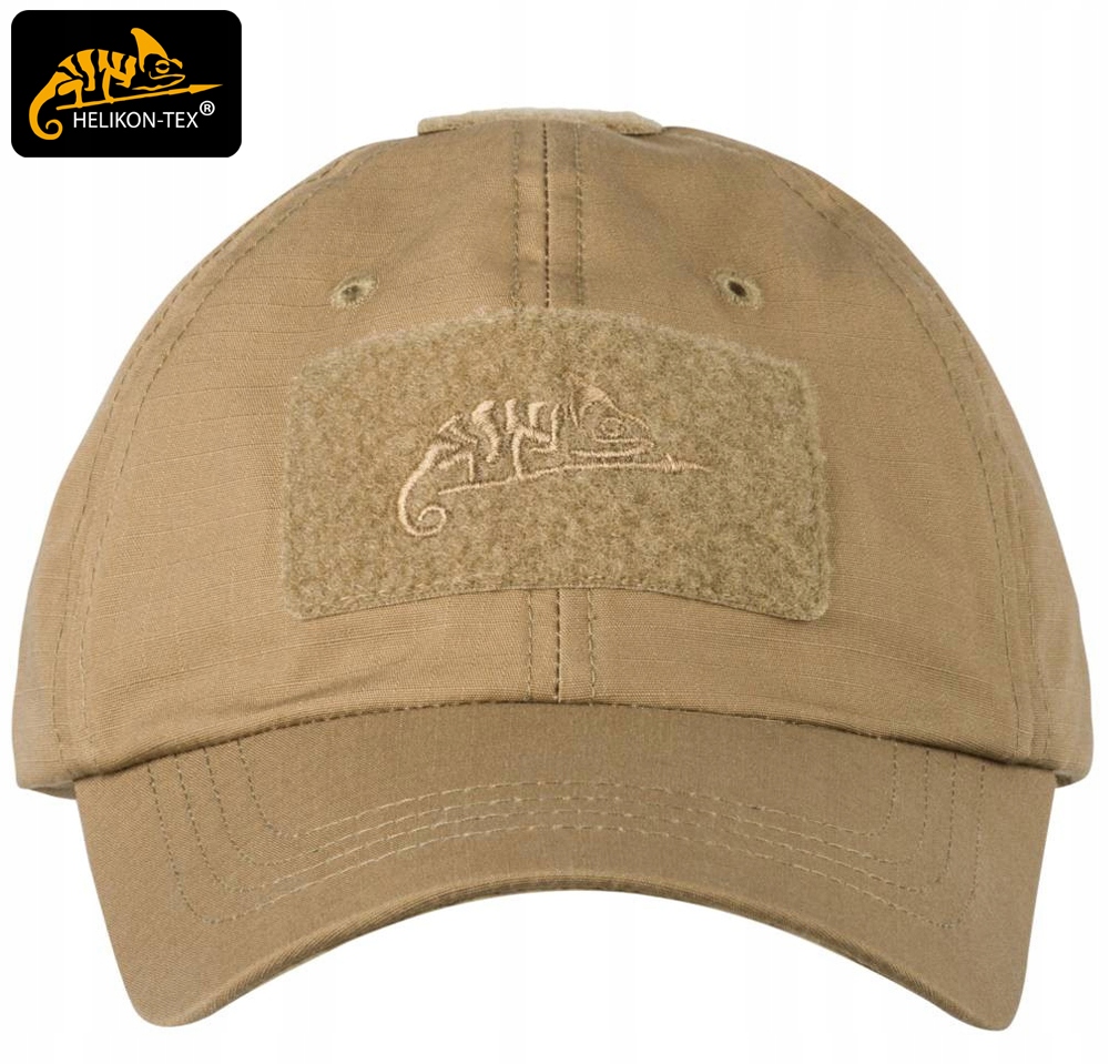 Czapka z Daszkiem Helikon Baseball Cap Rip-Stop Velcro US Woodland Rozmiar uniwersalny