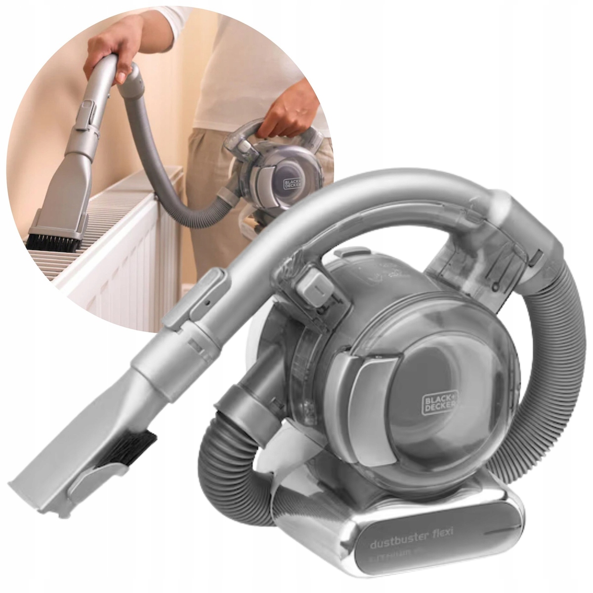 Vysavač Dustbuster Flexi 18V 1.5AH Black&decker PD1820L