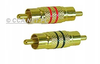 

Złącze Łącznik Rca-rca Wtyk-Wtyk (1+1) Phonocar