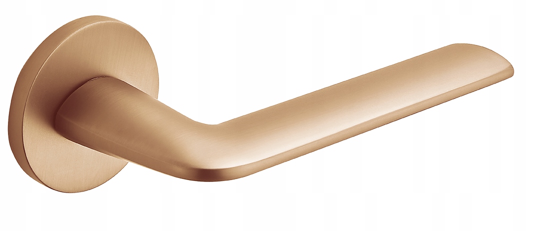 Kuchinox Klamka Maroko Slim 6mm okrągła różowe złoto