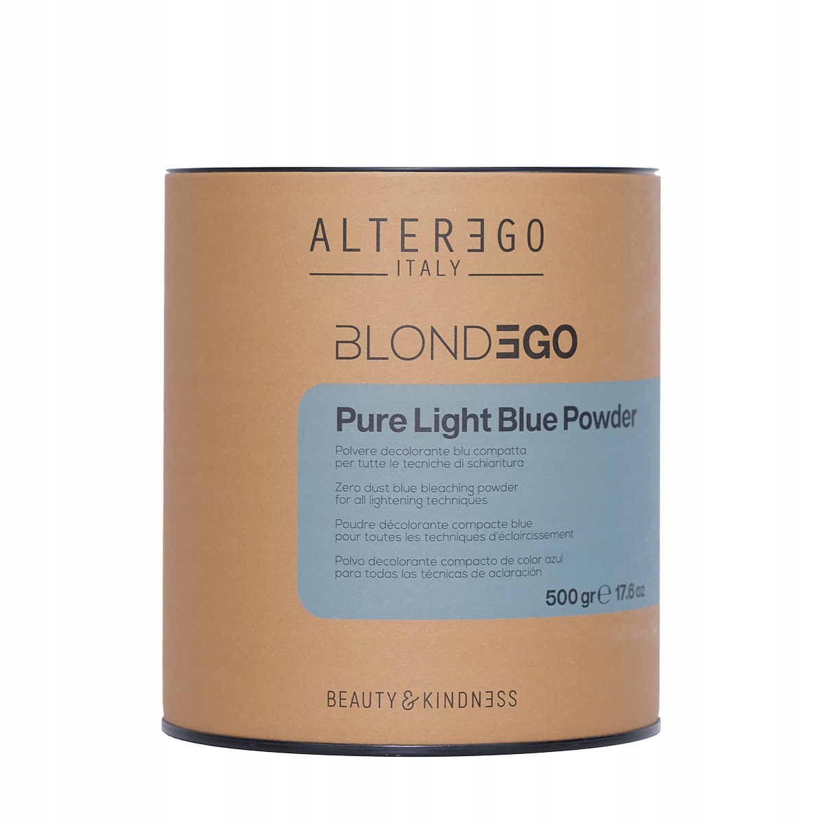 Alter Ego Blondego Pure Light Blue Powder Nibieský Bezprašný Rozjasňovač 500 g