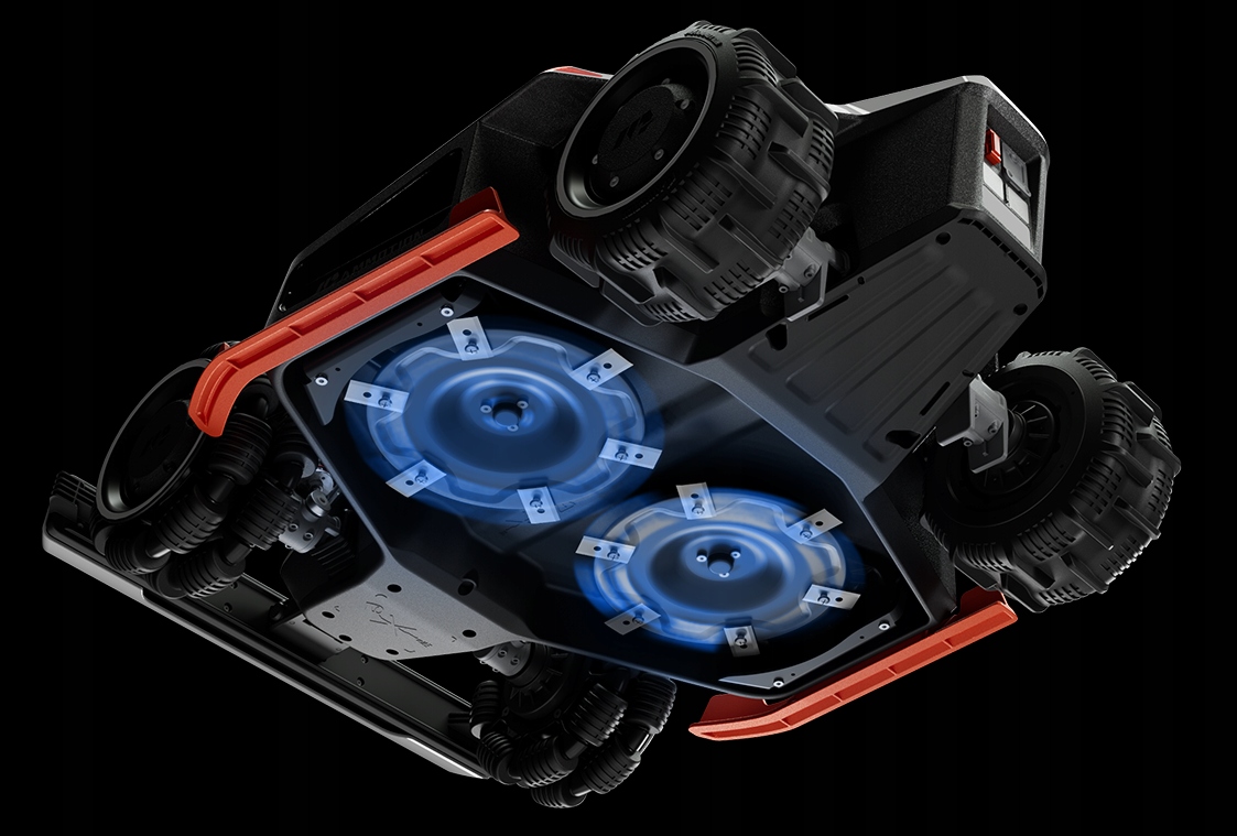 MAMMOTION LUBA 2 AWD 3000X Robot koszący GPS Bez kabla Kosiarka Model 2025r Zawiera baterie tak