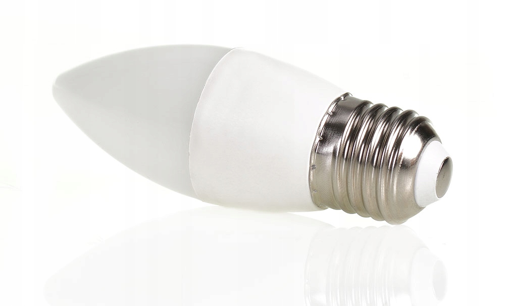 

Żarówka Led 6W E27 ciepła świeczka 480lm