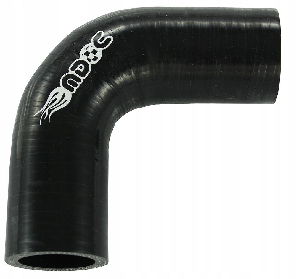 MDC KOLANKO SILIKONOWE 40mm 90s intercooler CZARNE