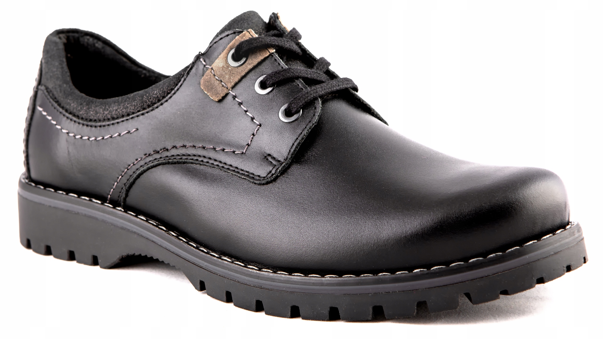 

Półbuty męskie Polskie buty skórzane szyte 43