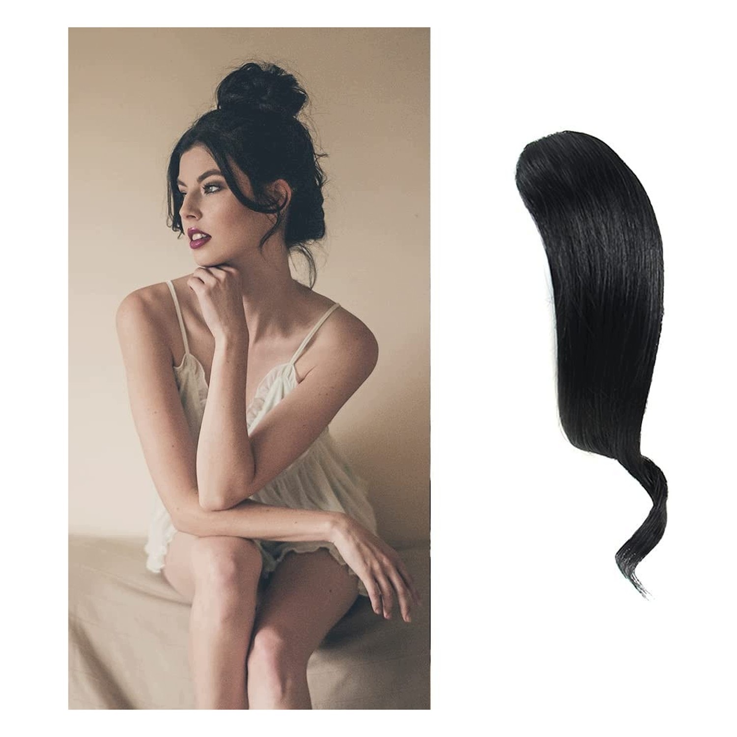 Clip-in ofina – 2 kusy – pro styling vlasů