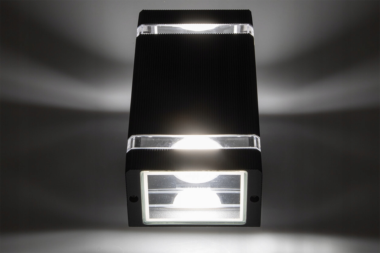 НАРУЖНЫЙ ФАСАДНЫЙ САДОВЫЙ СВЕТИЛЬНИК GU10 Глубина 14 см