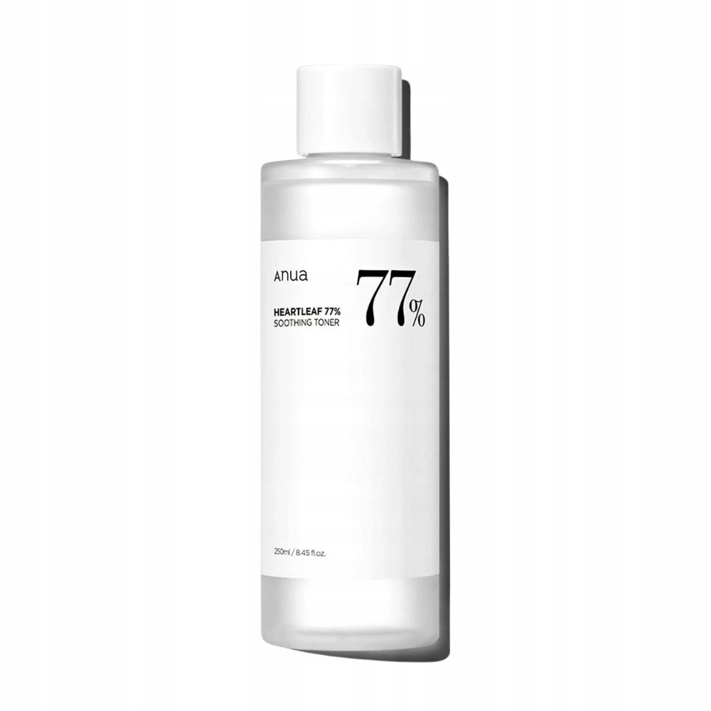 Zklidňující pleťové tonikum Anua Heartleaf 77%, 250 ml