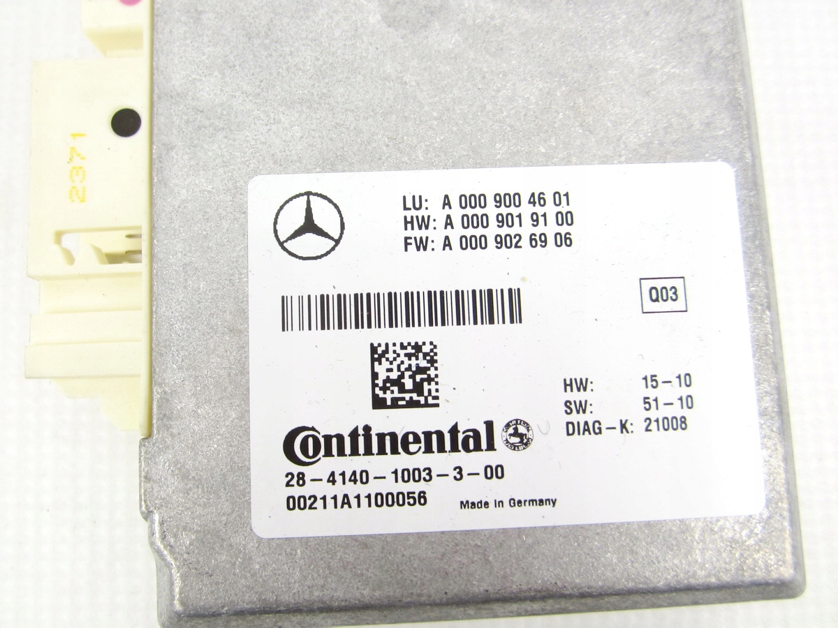 module control unit radar distronic Mercedes W212