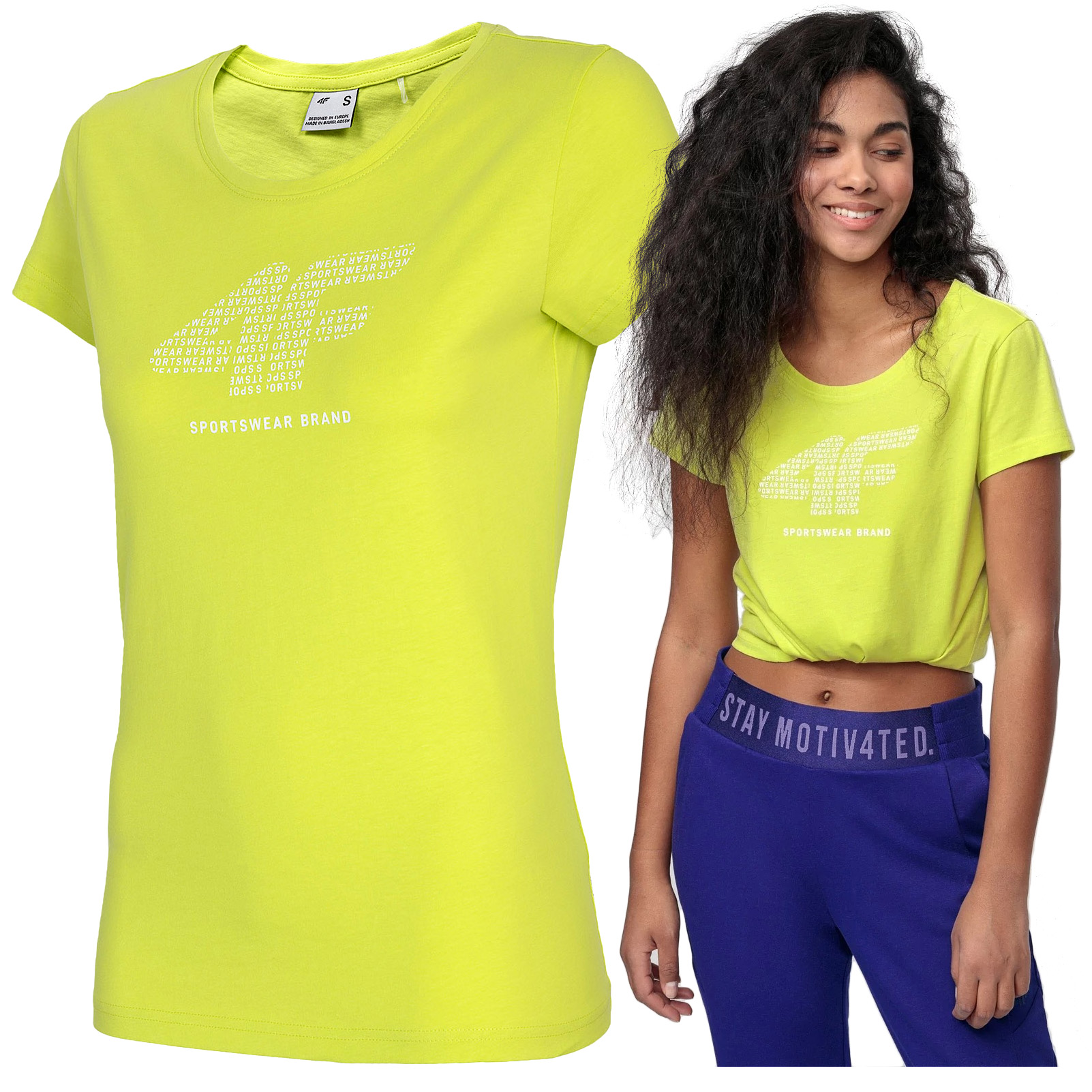 

Koszulka damska 4F T-shirt Bawełna TSD011 S