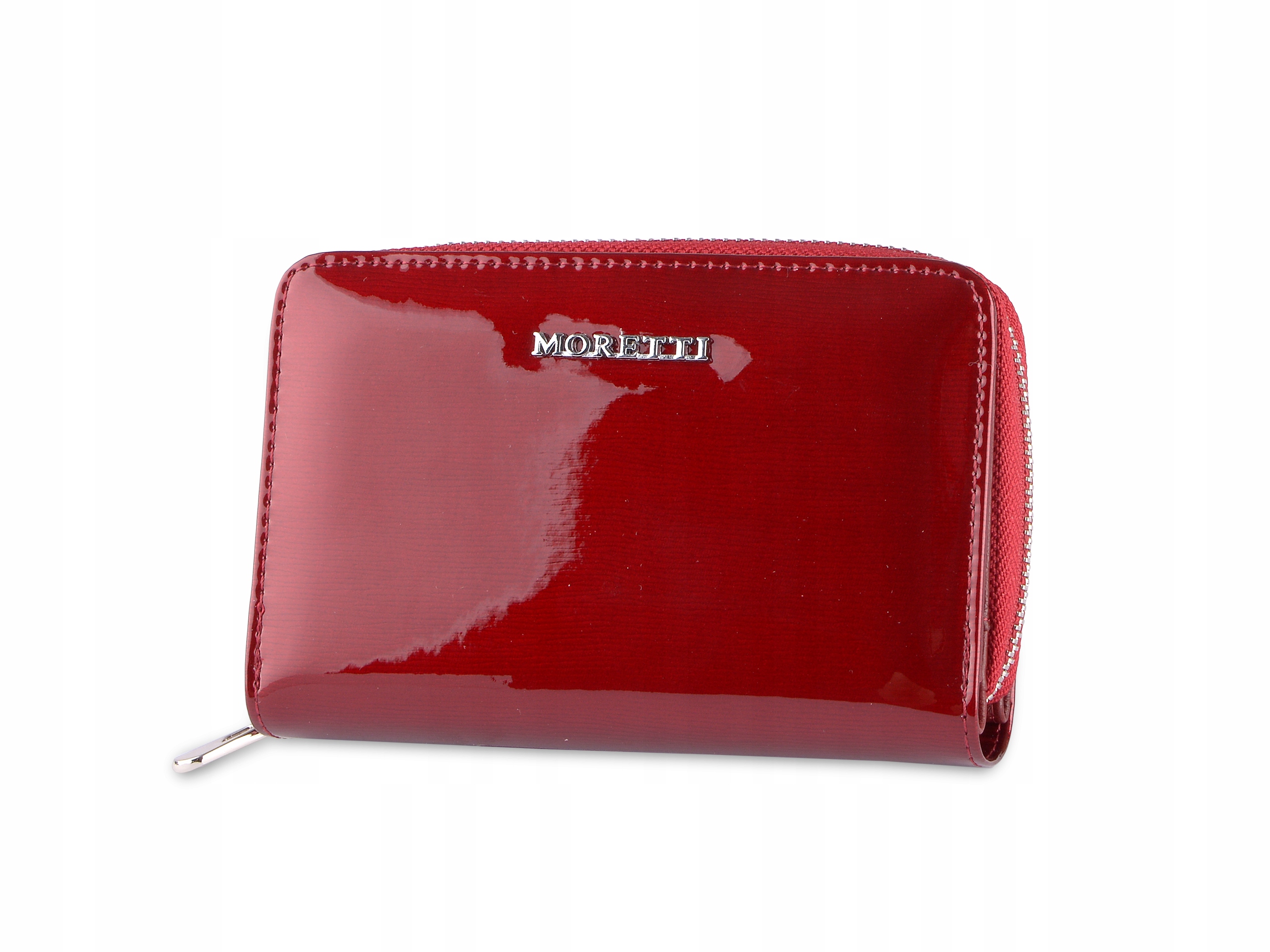 

Portfel skórzany damski lakierowany elegancki