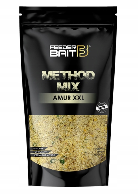 Feeder Bait Method Mix Amur XXL 800 g zanęta Method Feeder karp lin leszcz