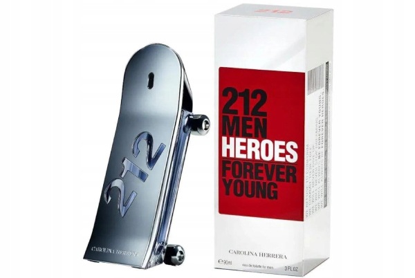 Carolina Herrera 212 Men Heroes Forever Young 90ml Edt