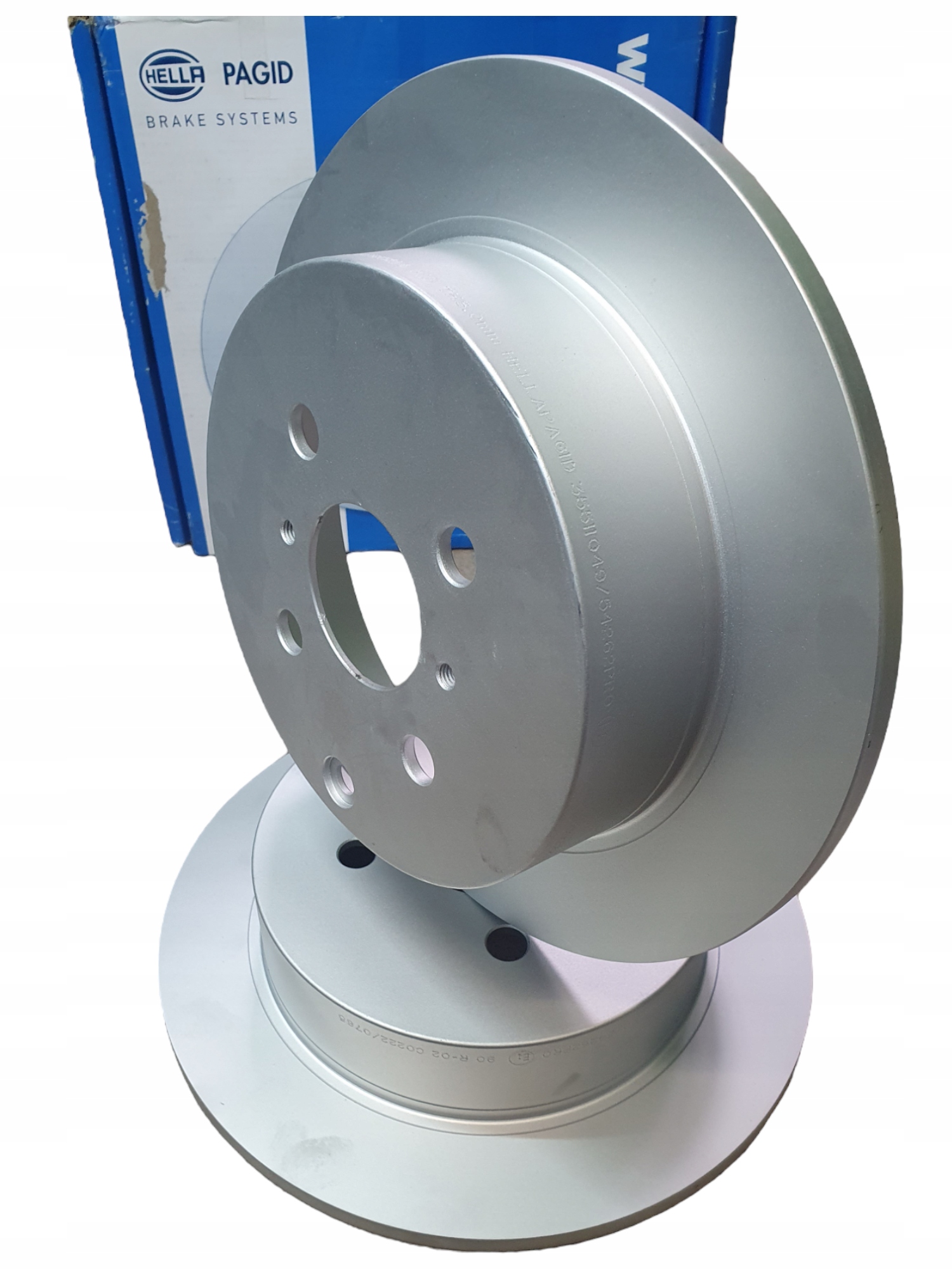 8DD 355 - 2x передні гальмівні диски TOYOTA COROLLA E12 01-07