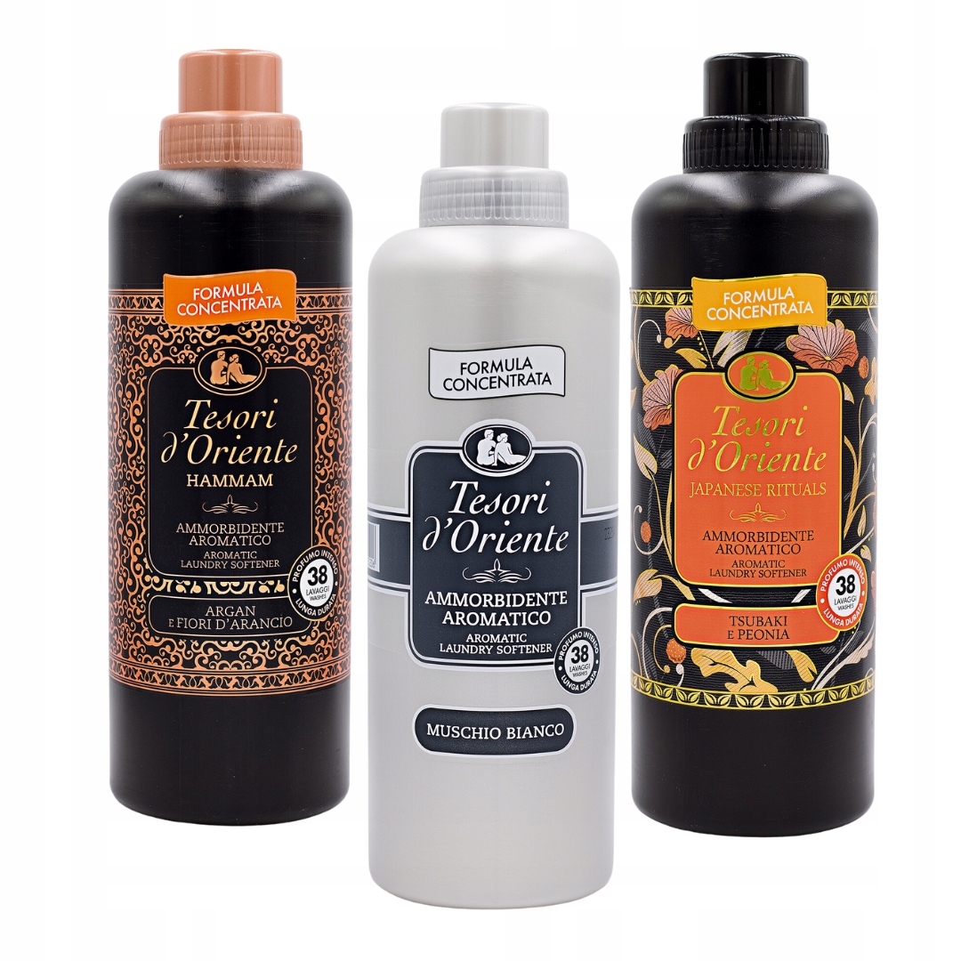 Levně Sada Tesori d'Oriente 3x Tekutá aviváž 760 ml Hmj