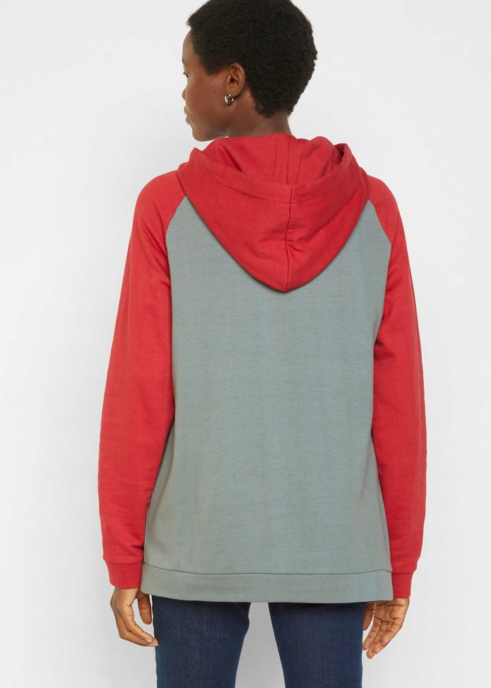 BONPRIX BLUZA DAMSKA CIĄŻOWA I DO KARMIENIA R.40/42 Y423113 Odcień poziomkowy