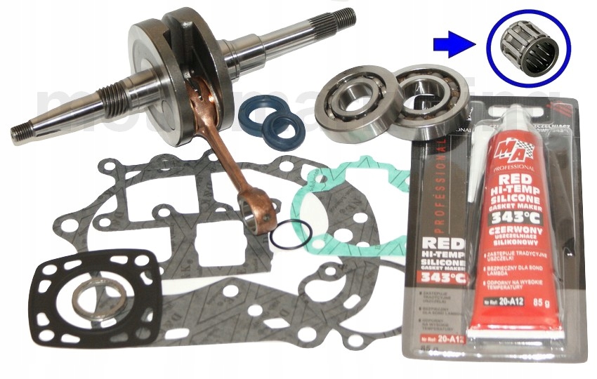 WAŁ KORBOWY USZCZELKI KYMCO BET WIN 2001-2007r 50 Producent inny