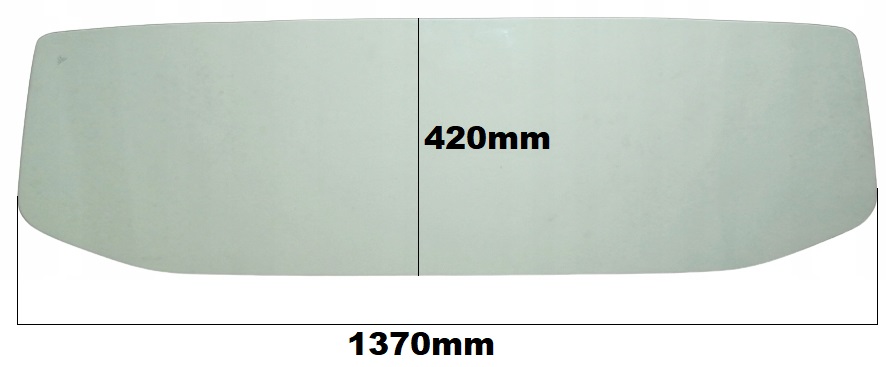 SZYBA TYŁ ŚCIANA GRODZIOWA VW TRANSPORTER T5 DOKA