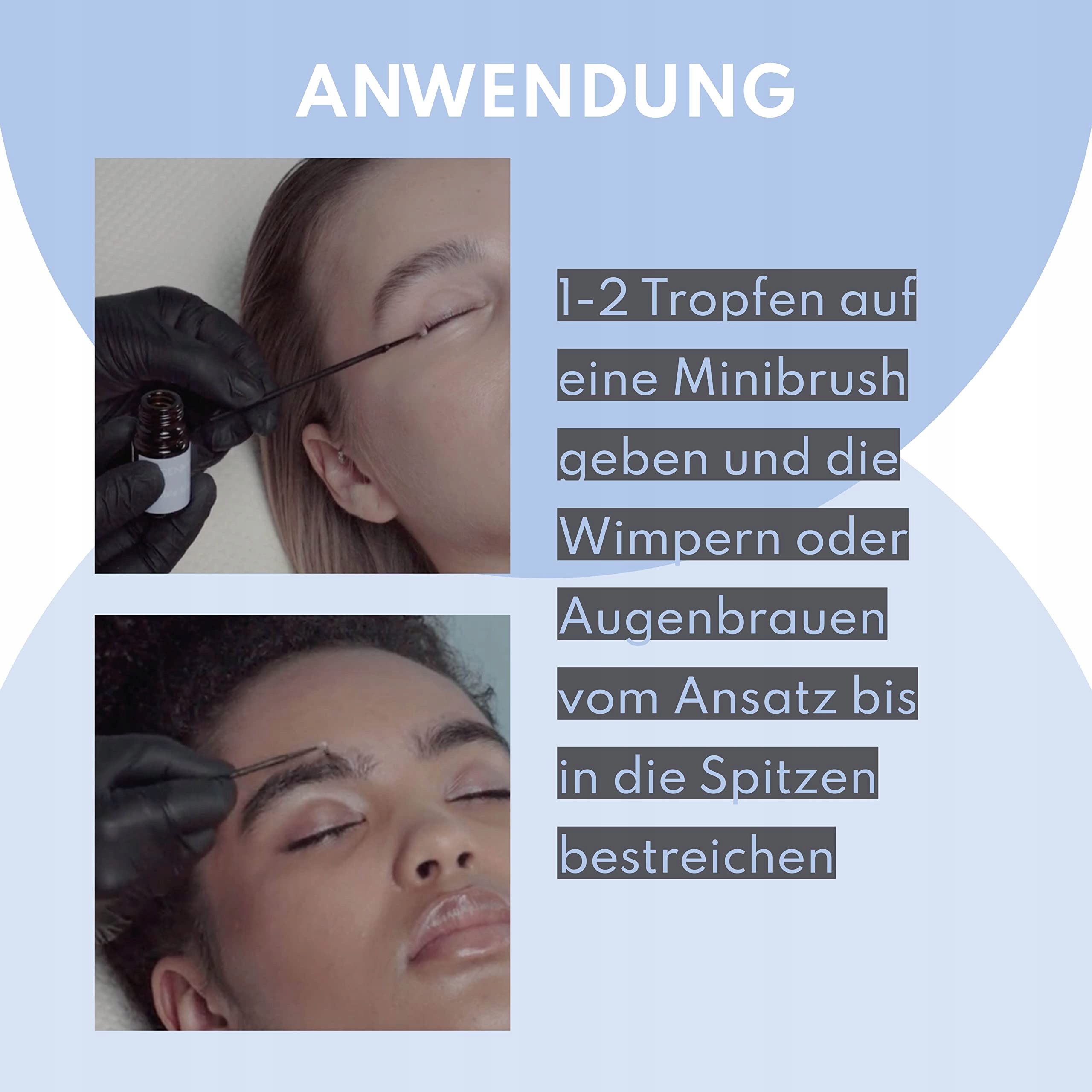 AUGENMANUFAKTUR Hair, Lash & Brow Care Double Filler Protection & Care — miniatura 6