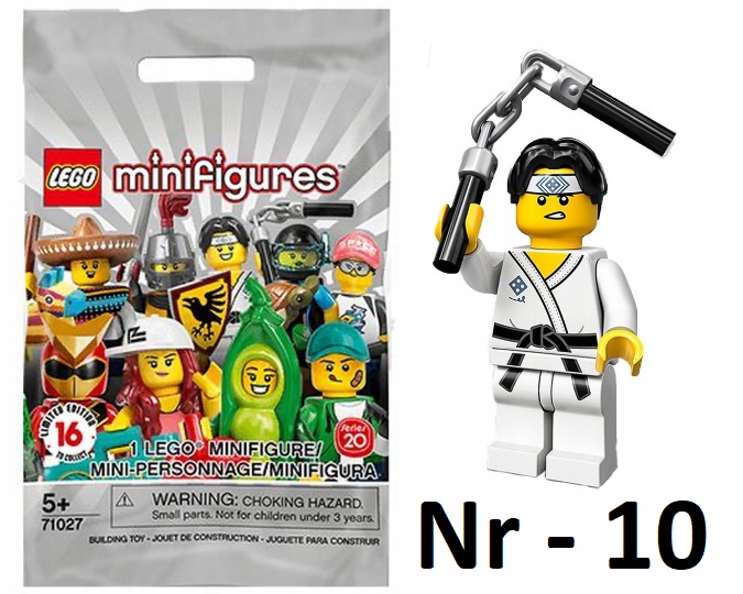 

Lego 71027 Minifigures Zawodnik Sztuk Walki Nr 10
