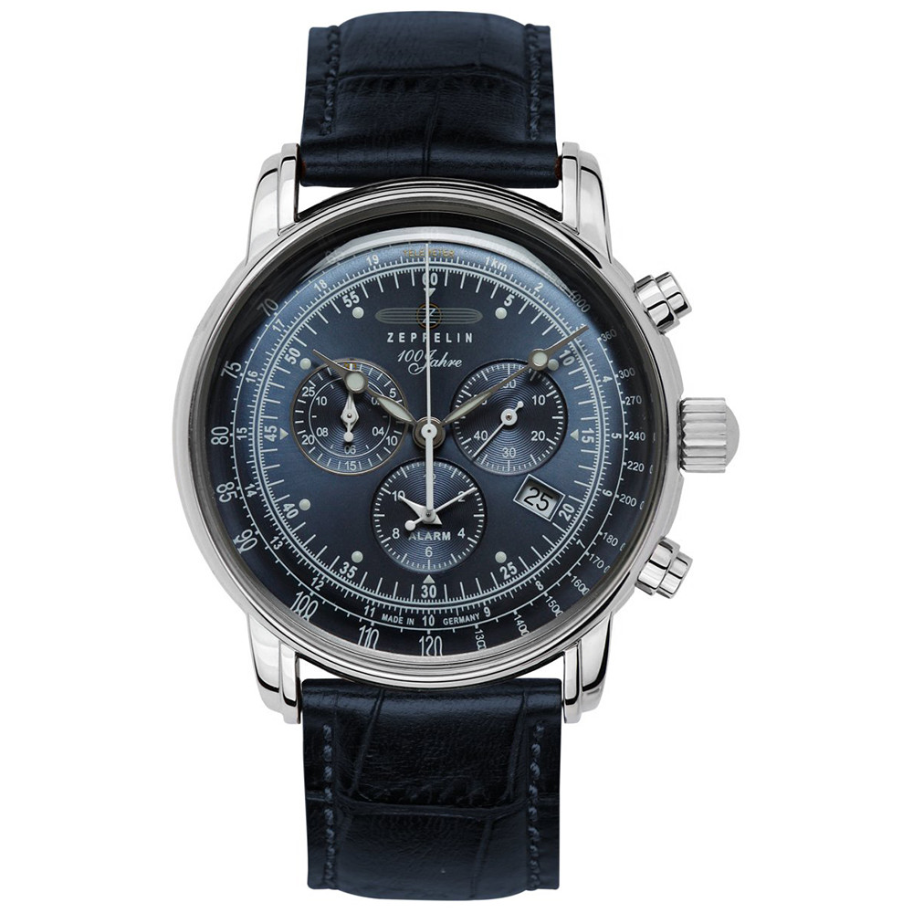 Pánské Hodinky Zeppelin 76803 modrý pásek