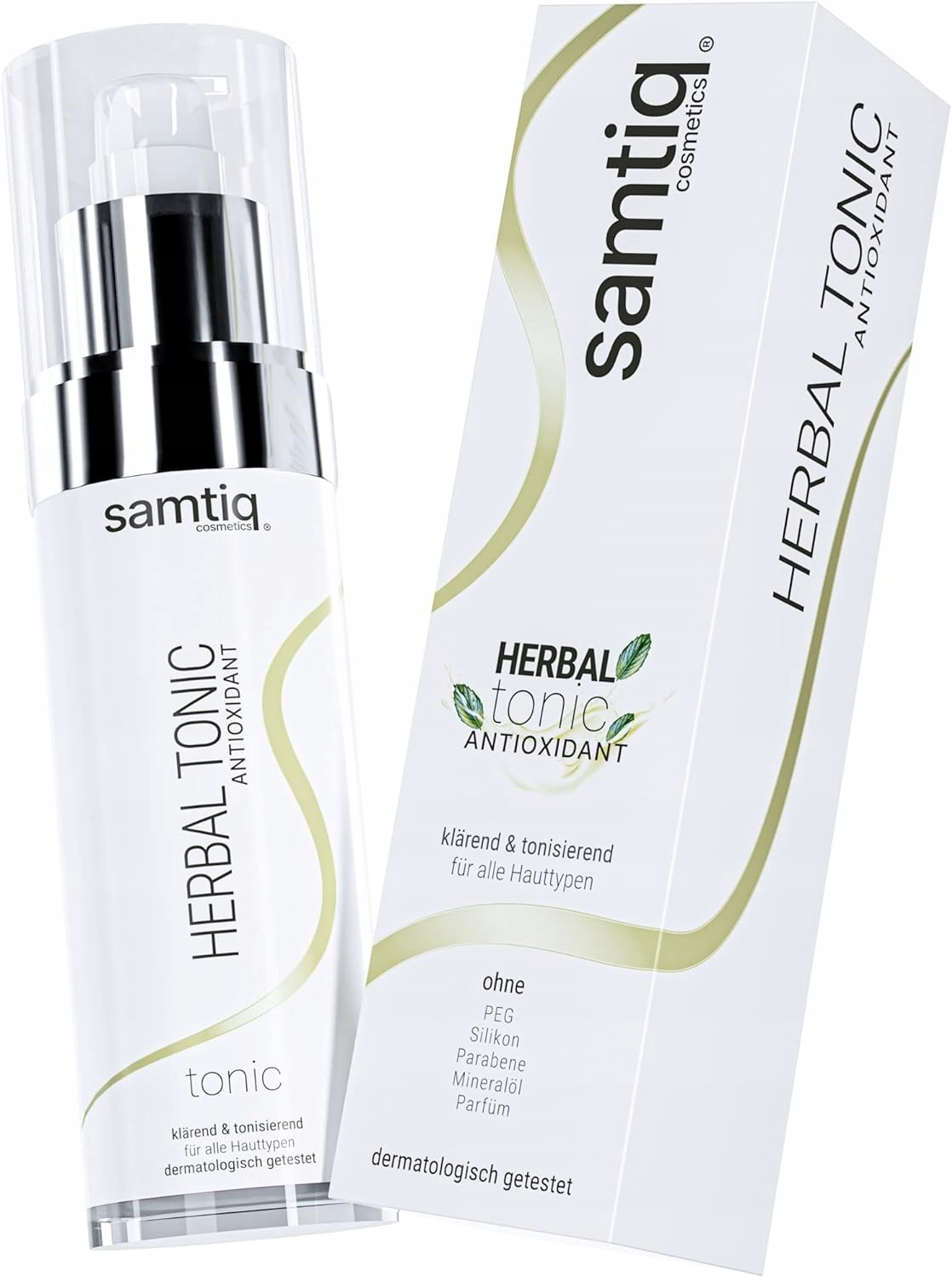 samtiq Herbal Tonic pleťové tonikum pro pleť a pupínky 120 ml