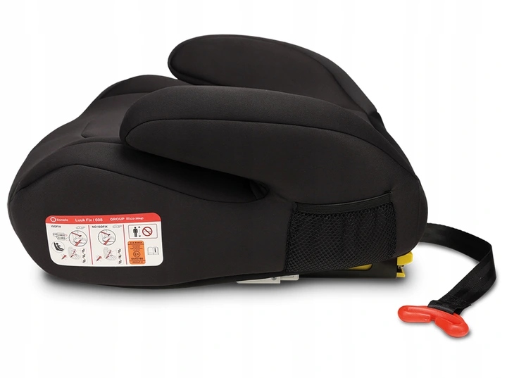 LIONELO LUUK FOTELIK SAMOCHODOWY PODSTAWKA ISOFIX Kolor Czerń