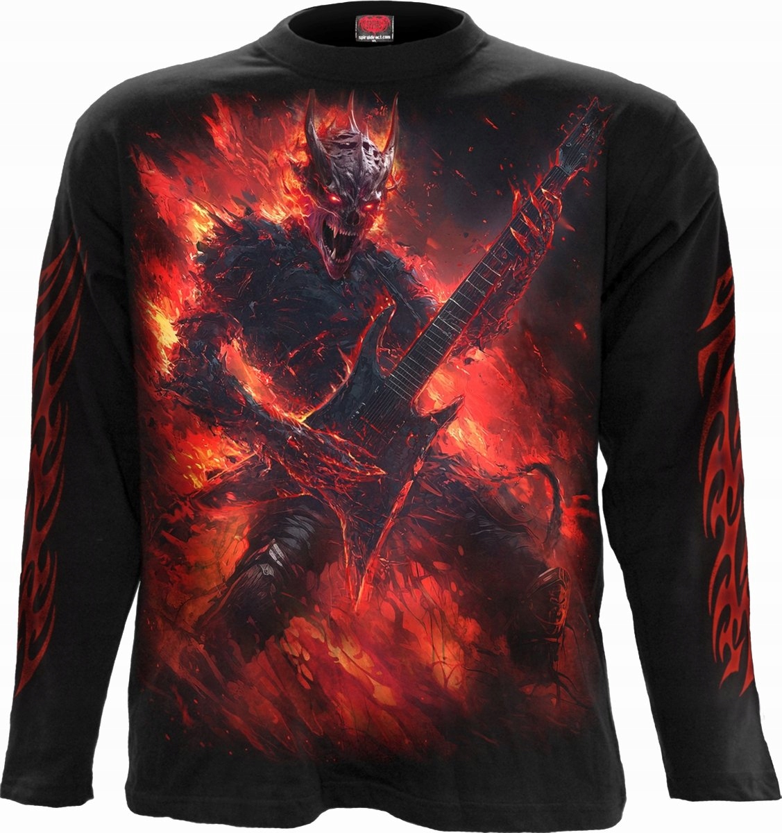 Tričko s dlouhým rukávem Riff Burner Spiral L