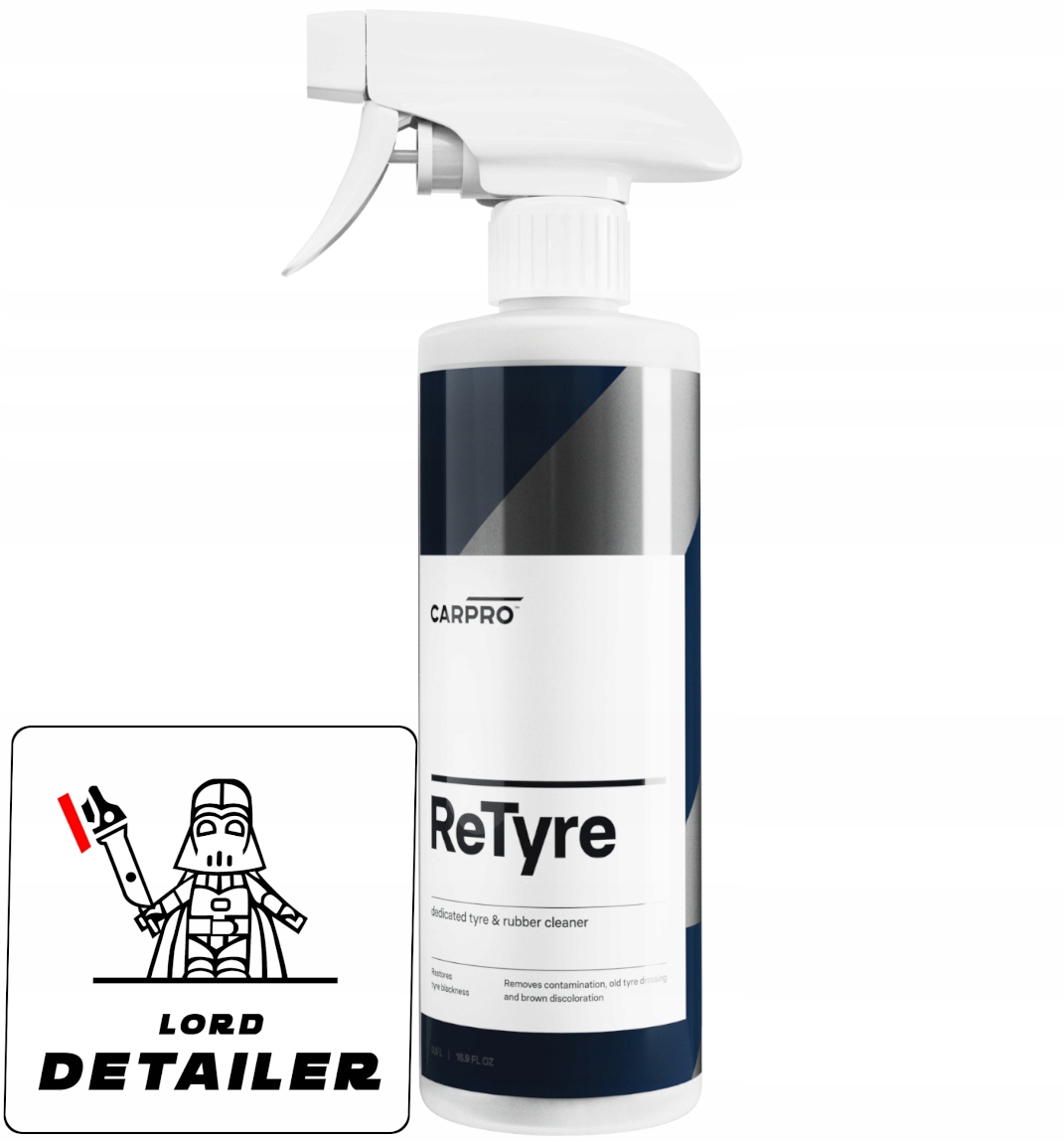

CarPro ReTyre Płyn do czyszczenia opon gumy 0,5L
