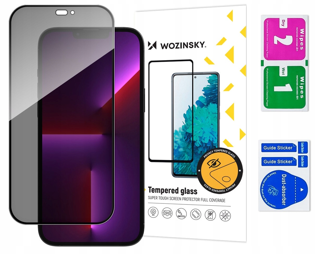 

Szkło Prywatyzujące Z Filtrem do iPhone 14 Pro Max