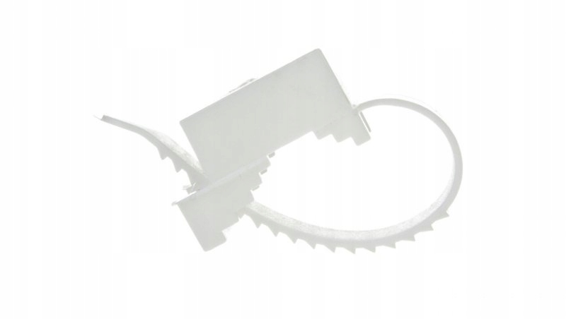 

Uchwyt opaska kablowa 9mm 60mm biała 100szt.