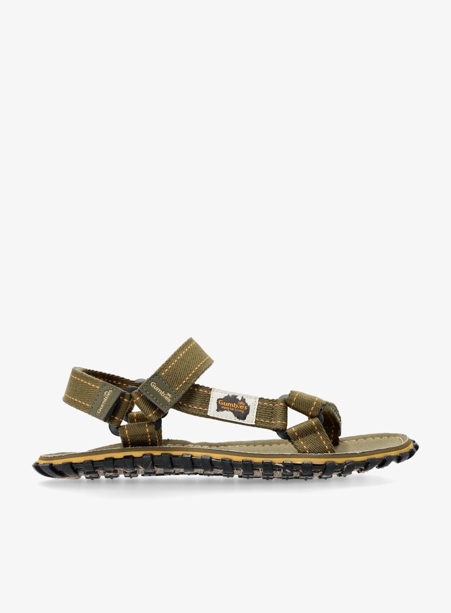 Sandály Gumbies Tracker Sandals khaki 47
