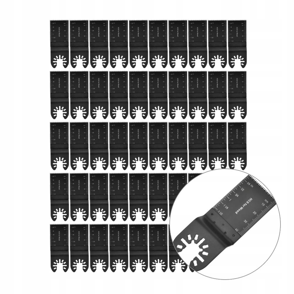 50X Pilový List Do Multifunkčního Nářadí Oscilační Pila 34mm