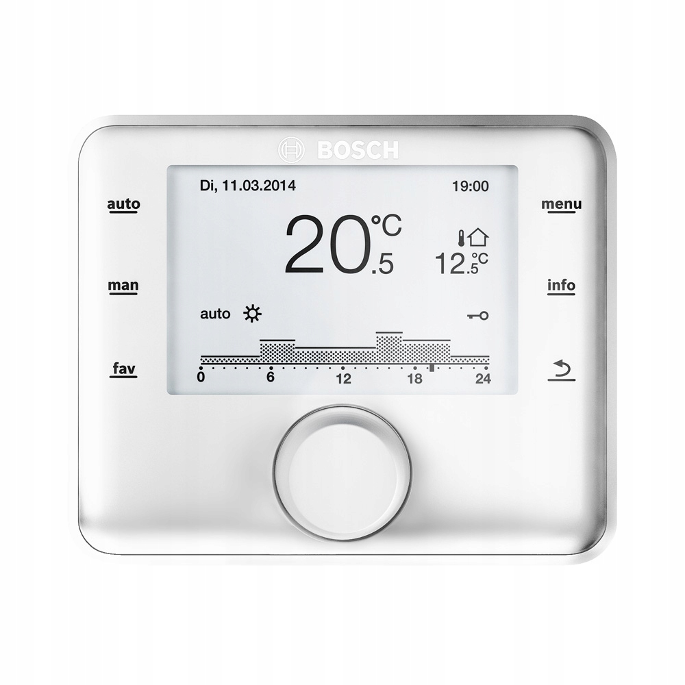 Bosch Regulátor Počasia CW800 Pre Montáž Na Stenu