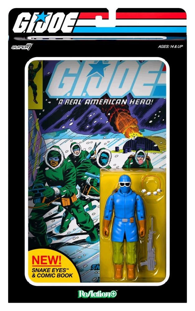 G.i. Joe Reaction+ Action Figure Snake Eyes (skybound Comic Box Series, Iss
