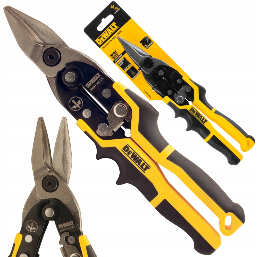 

Dewalt Nożyce do blachy ergo proste 25cm DWHT14675